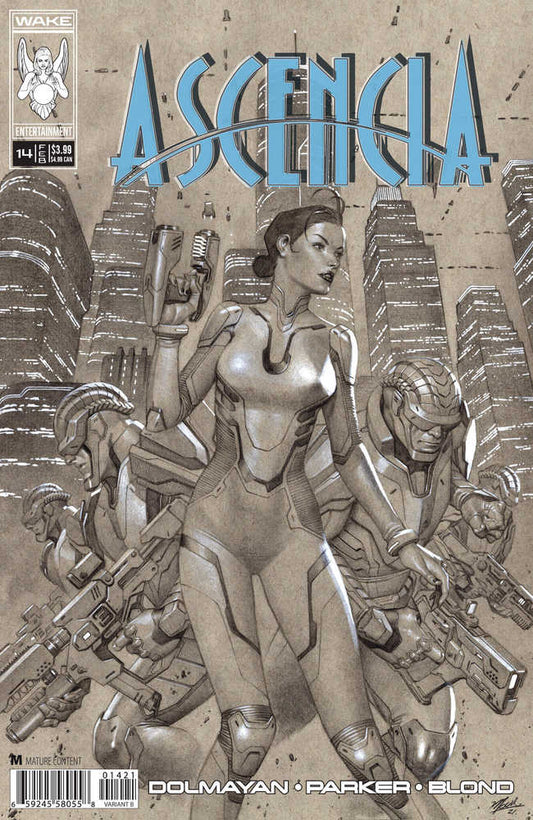 Ascencia #14 Cover B Pencil Art