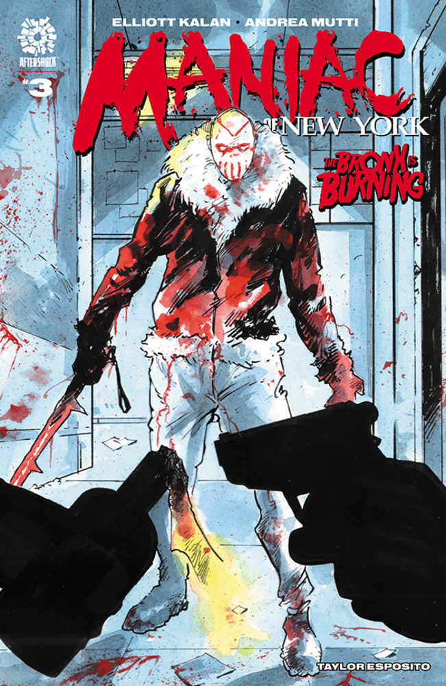 Maniac Of New York Bronx Burning #3 Cover A Andrea Mutti