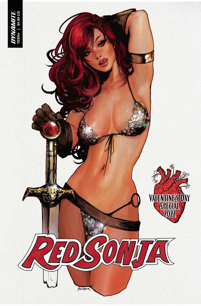Red Sonja Valentines Sp Cover A Sozomaika