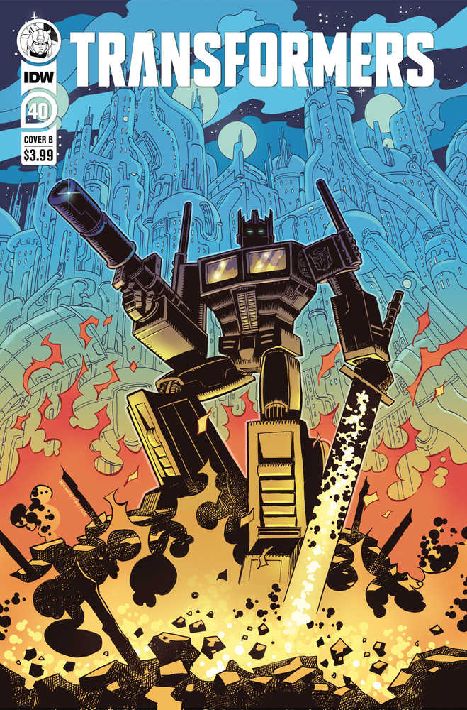 Transformers #40 Cover B Brokenshire