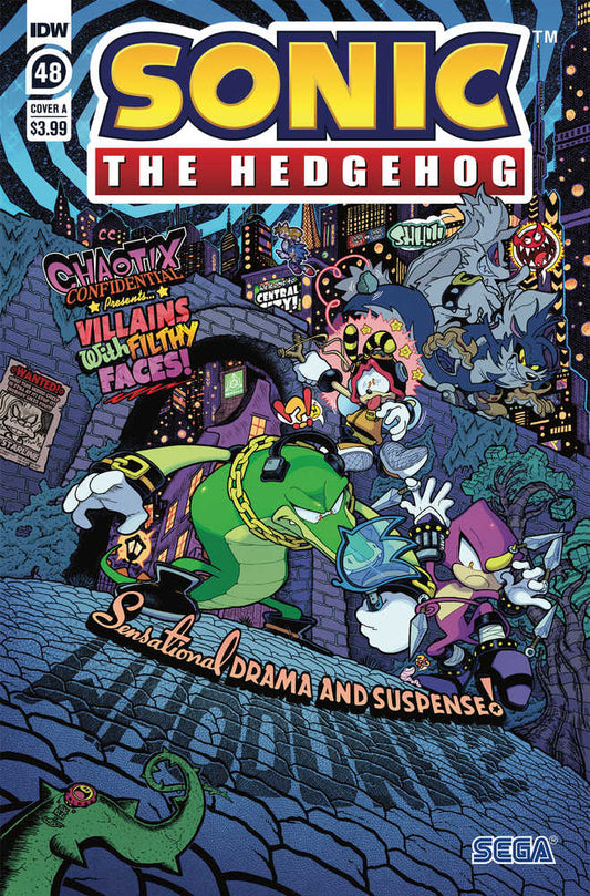 Sonic The Hedgehog #48 Cover A Gray