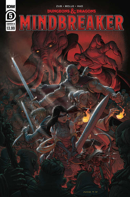 Dungeons & Dragons Mindbreaker #5 (Of 5) Cover B Davenport