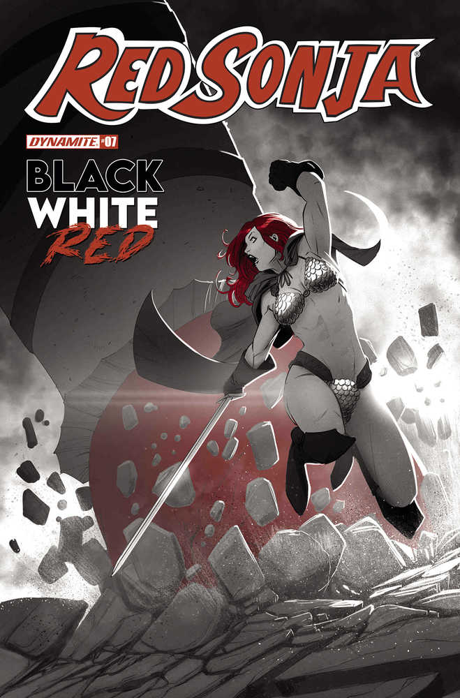 Red Sonja Black White Red #7 Cover C Bob Q