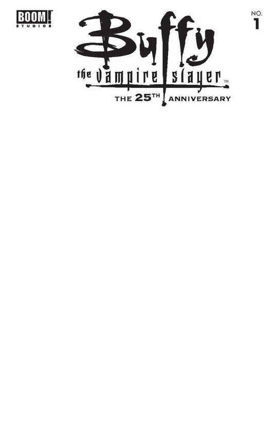 Buffy Vampire Slayer 25th Anniv #1 Cover G Blank Sketch