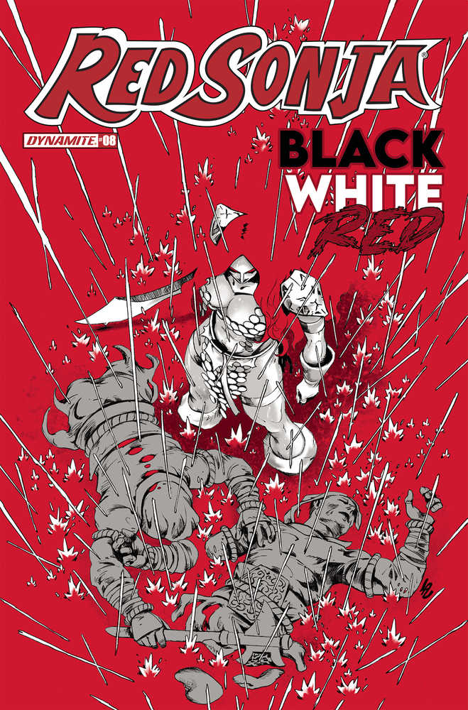 Red Sonja Black White Red #8 Cover C Lau
