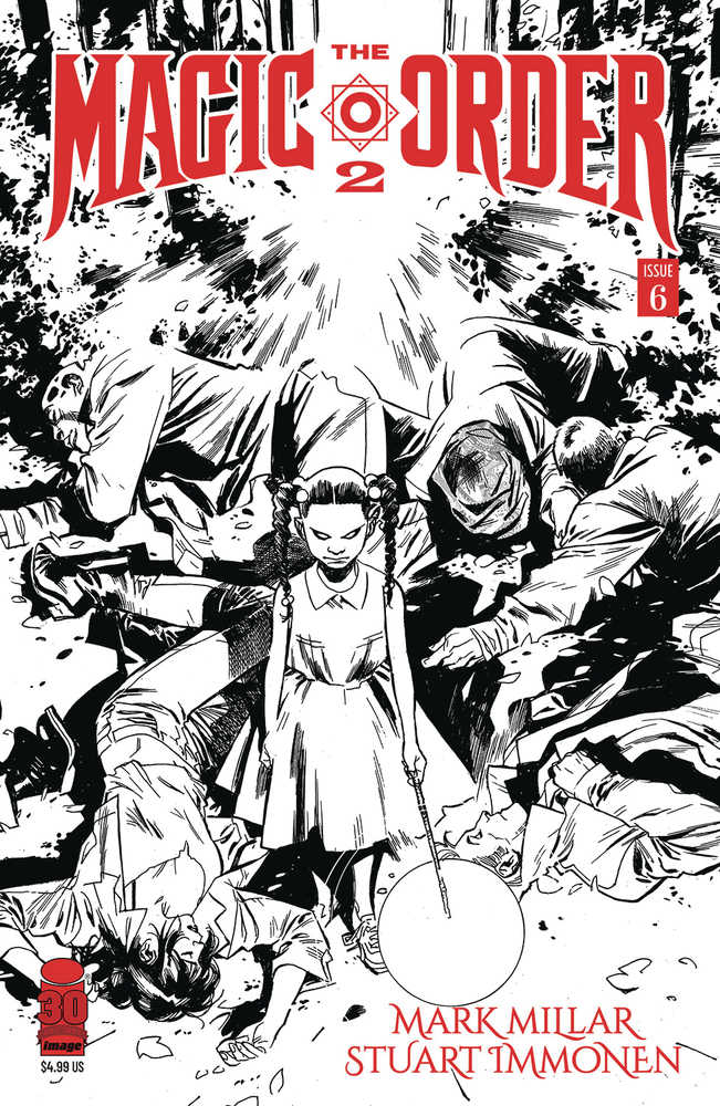 Magic Order 2 #6 (Of 6) Cover B Immonen Black & White (Mature)