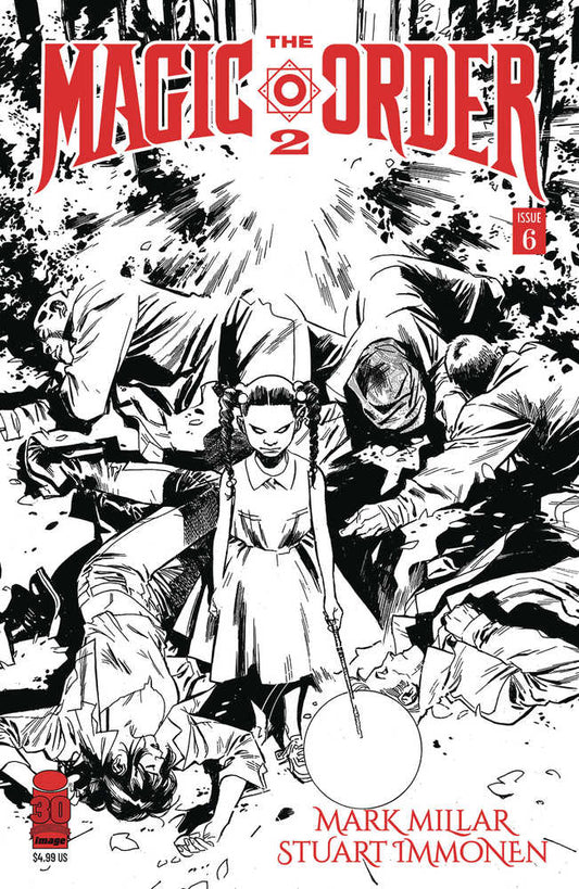 Magic Order 2 #6 (Of 6) Cover B Immonen Black & White (Mature)