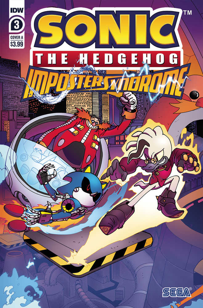 Sonic Hedgehog Imposter Syndrome #3 (Of 4) Cover A Fonseca
