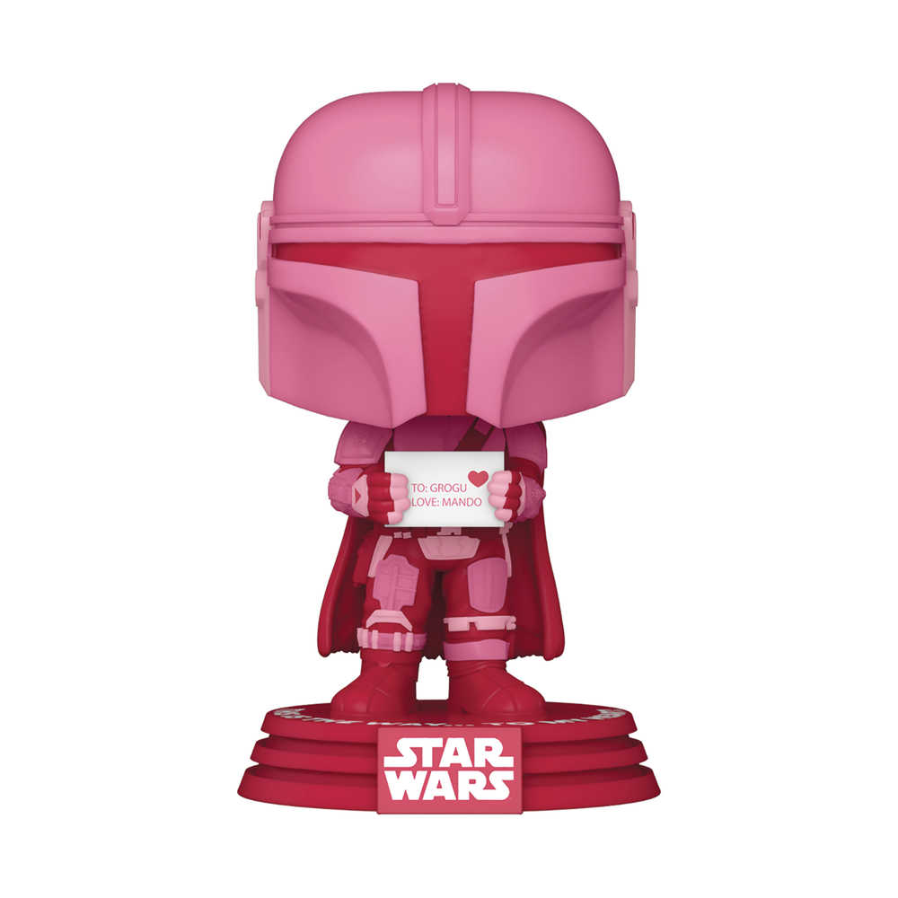Pop Star Wars Valentines S2 Mandalorian Vinyl Figure