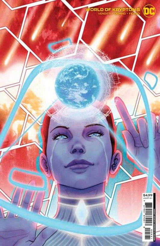 World Of Krypton #5 (Of 6) Cover B Marguerite Sauvage Card Stock Variant