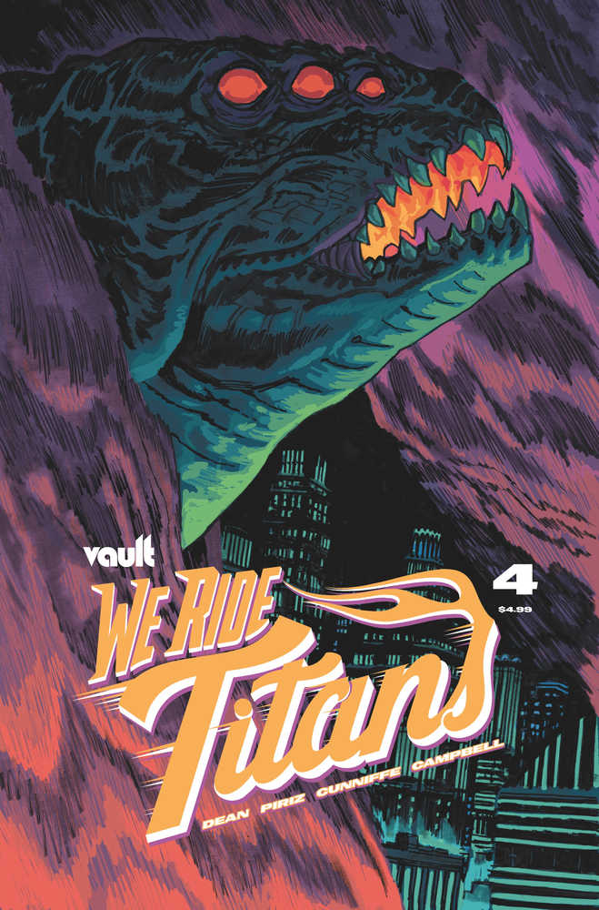 We Ride Titans #4 Cover B Hixson