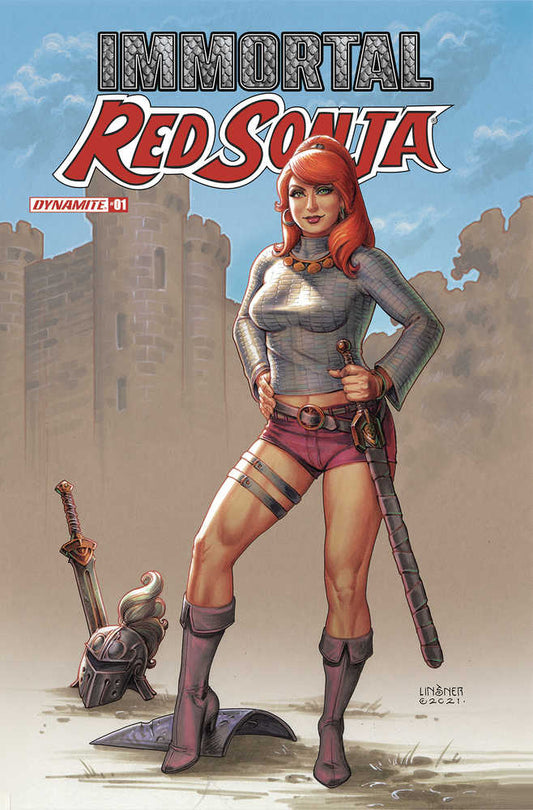 Immortal Red Sonja #1 Cover C Linsner