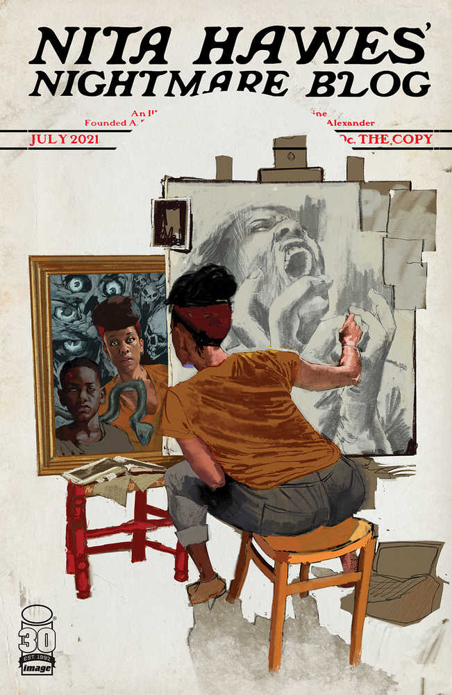 Nita Hawes Nightmare Blog #6 Cover B Alexander (Mature)