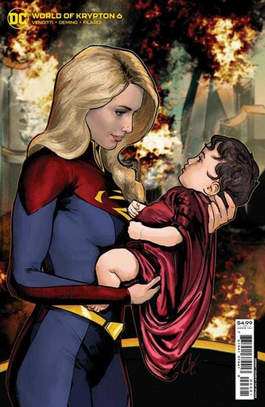 World Of Krypton #6 (Of 6) Cover B Cat Staggs Card Stock Variant