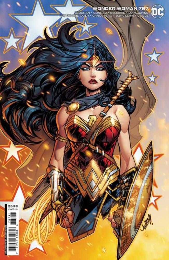 Wonder Woman #787 Cover B Jonboy Meyers Card Stock Variant