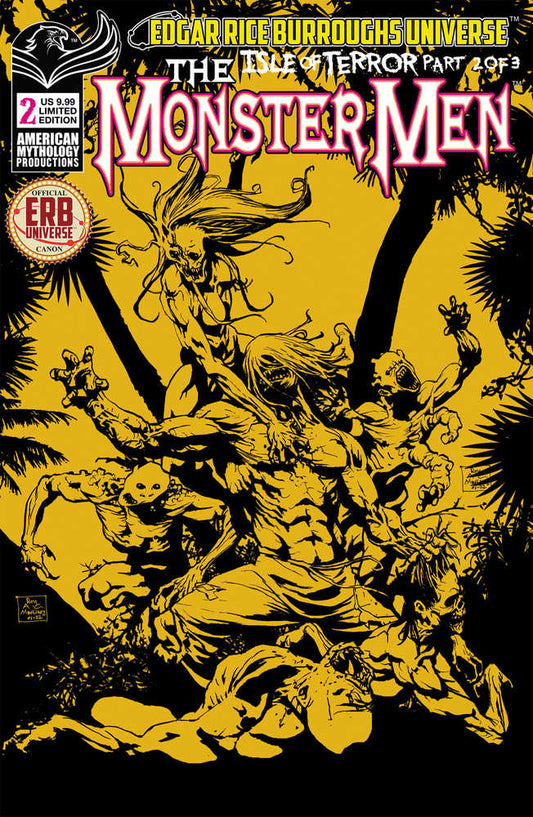Monster Men Isle Of Terror #2 (Of 3) Cover B Limited Edition 300 Copies