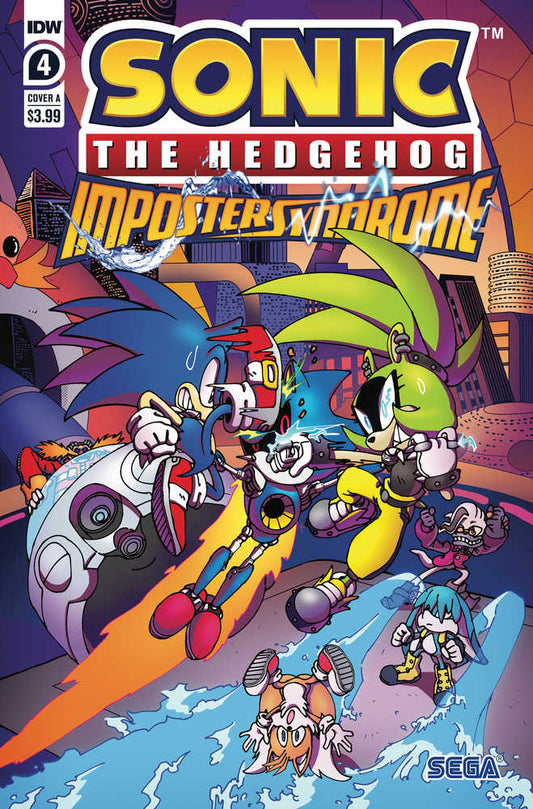 Sonic Hedgehog Imposter Syndrome #4 (Of 4) Cover A Fonseca