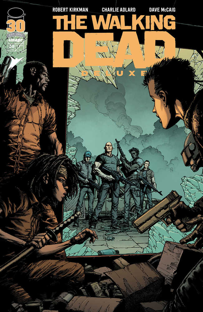 Walking Dead Deluxe #38 Cover A Finch & Mccaig (Mature)