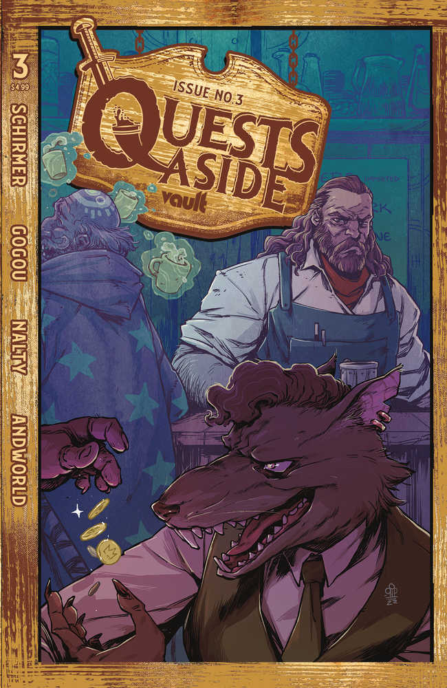 Quests Aside #3 Cover B Dialynas