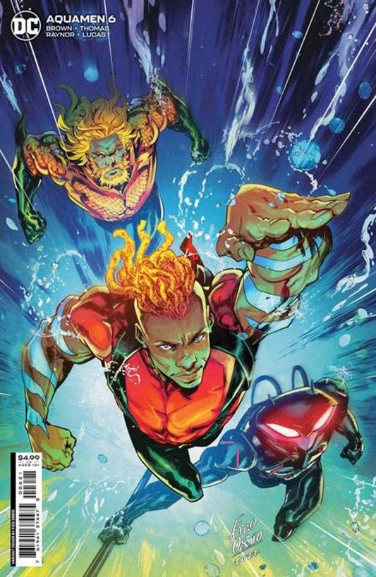 Aquamen #6 Cover B Fico Ossio Card Stock Variant (Dark Crisis)