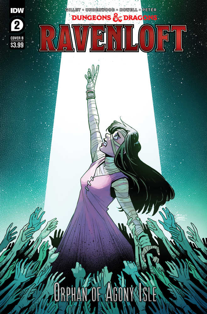 D & D Ravenloft Orphan Of Agony Isle #2 Cover B Howell