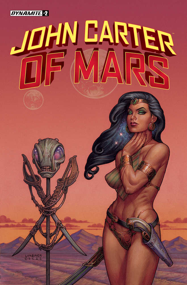John Carter Of Mars #4 Cover B Linsner