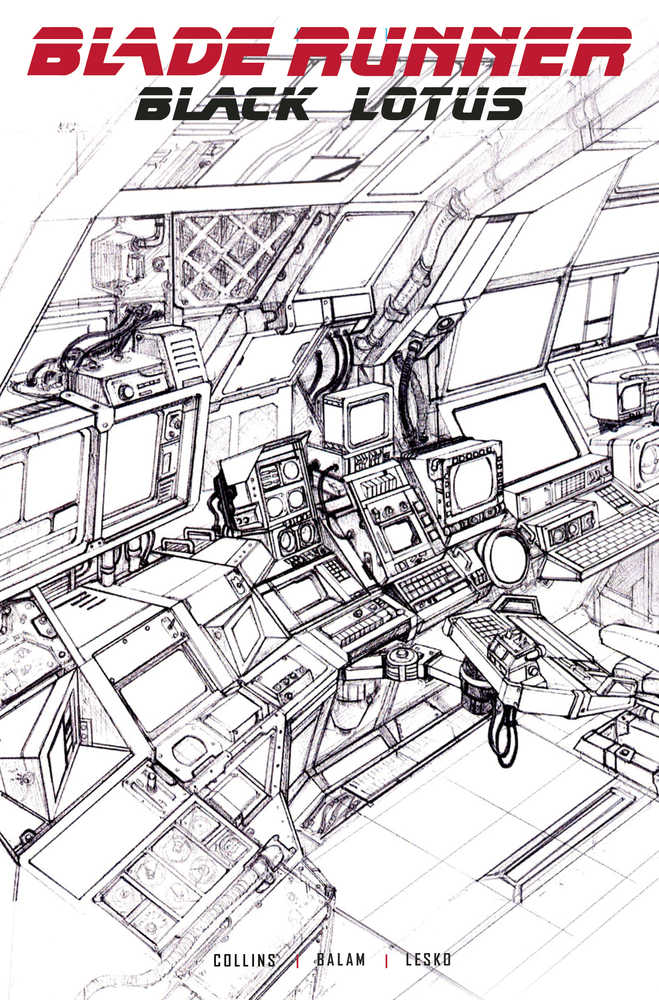 Blade Runner Black Lotus #3 Cover C Concept Art