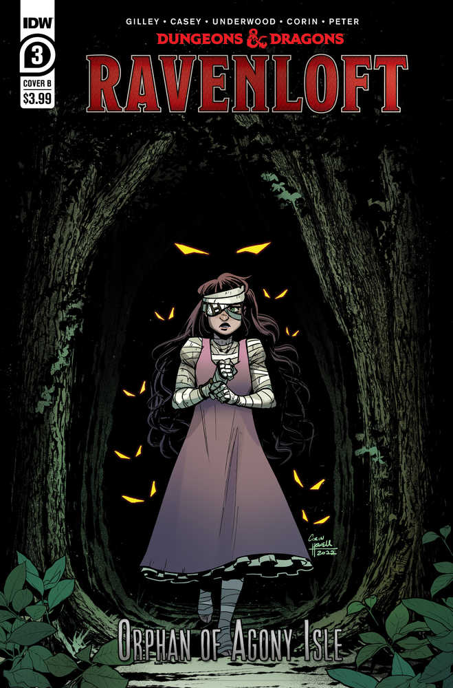 D & D Ravenloft Orphan Of Agony Isle #3 Cover B Howell