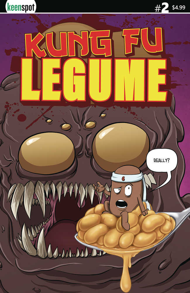 Kung Fu Legume #2 Cover A Michael Adams
