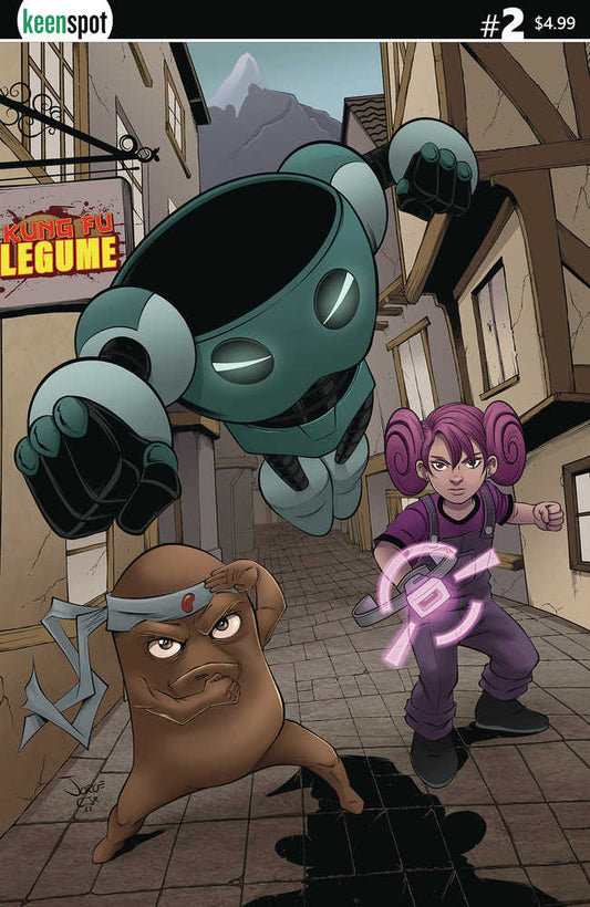 Kung Fu Legume #2 Cover B Jorge Correa
