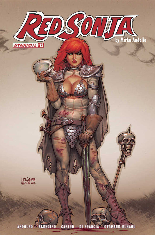 Red Sonja (2021) #12 Cover C Linsner
