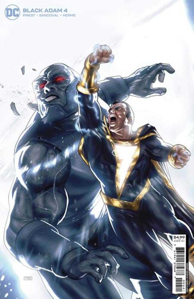 Black Adam #4 Cover C Taurin Clarke Card Stock Variant