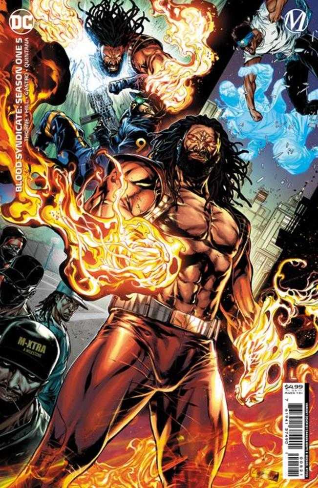 Blood Syndicate Season One #5 (Of 6) Cover B Caanan White Card Stock Variant