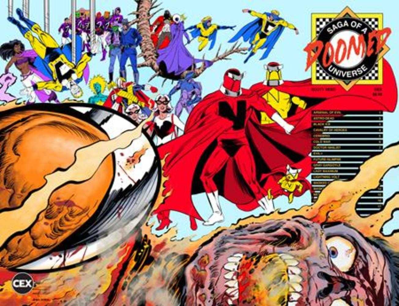 Saga Of A Doomed Universe #1 (Of 3) Cover F Scott Reed Whos Who Wraparound Variant