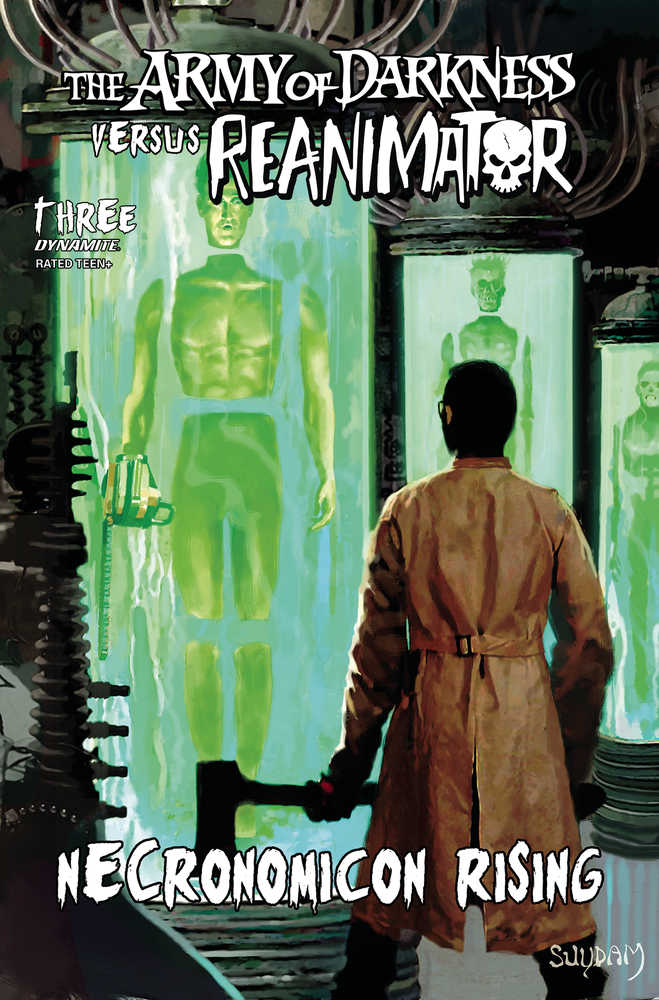 Aod vs Reanimator Necronomicon Rising #3 Cover C Suydam