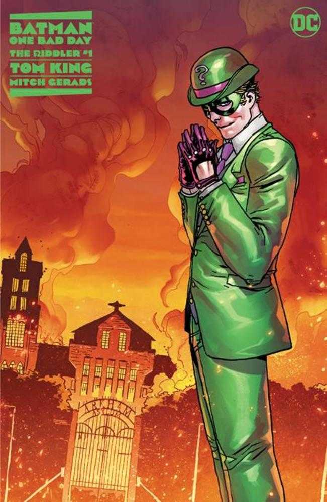 Batman One Bad Day The Riddler #1 (One Shot) Cover F Giuseppe Camuncoli Premium Variant