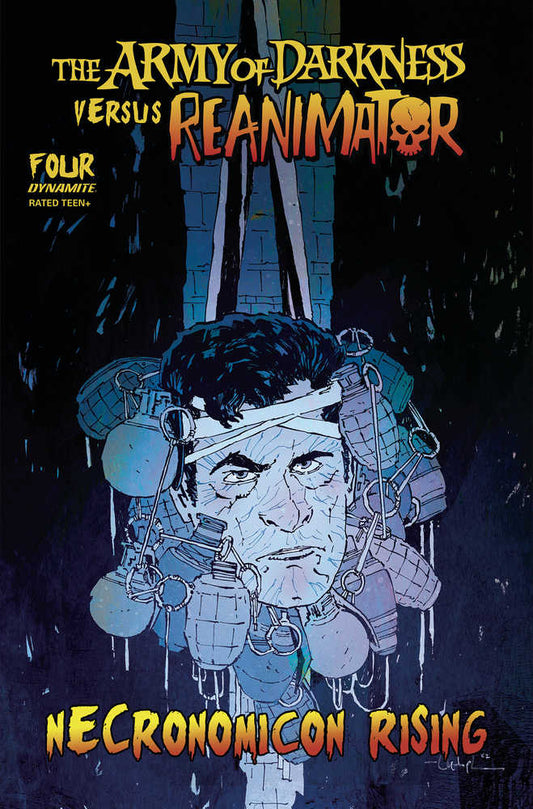 Aod vs Reanimator Necronomicon Rising #4 Cover B Mitten