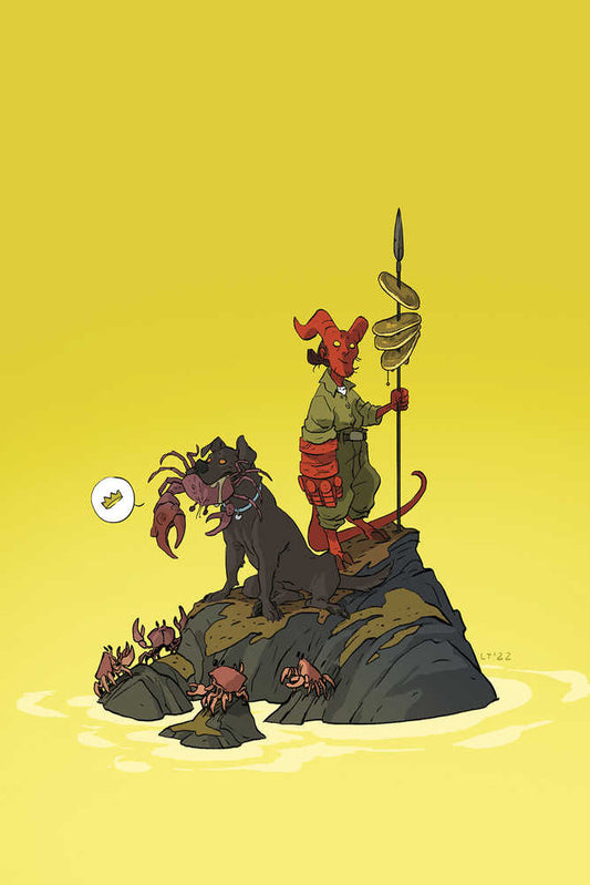 Young Hellboy Assault On Castle Death #4 (Of 4) Cover B Treima