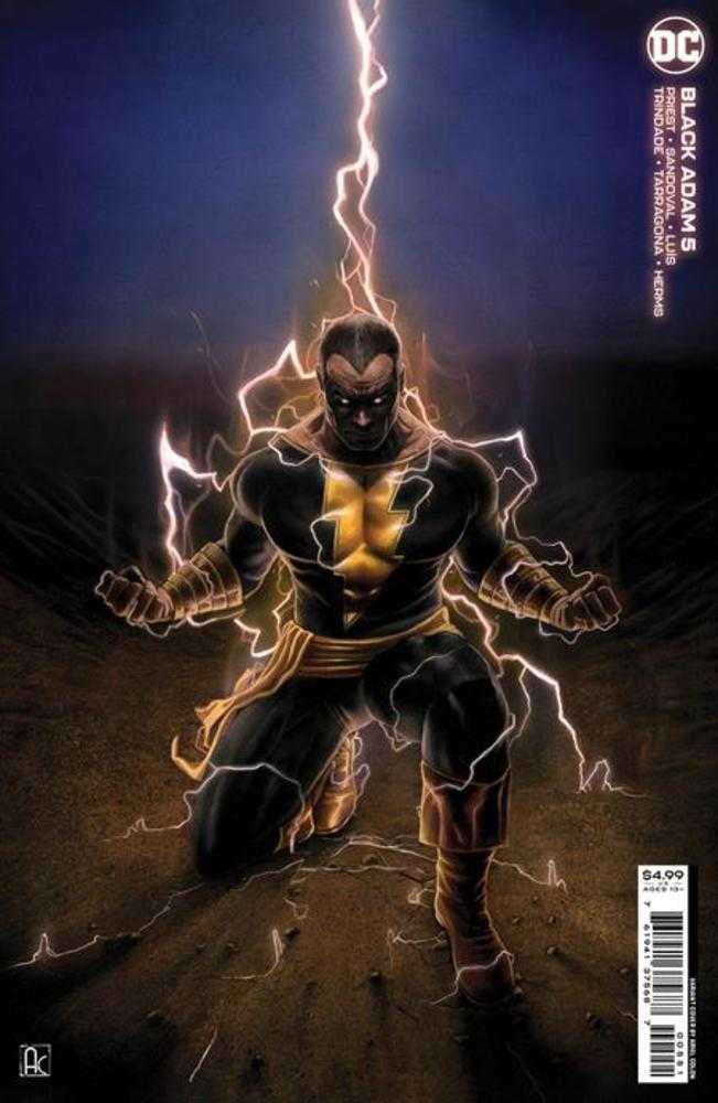 Black Adam #5 Cover C Ariel Colon Card Stock Variant