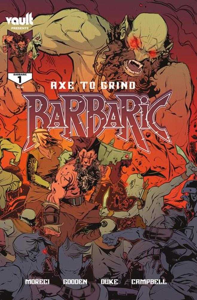 Barbaric Axe To Grind #1 Second Printing