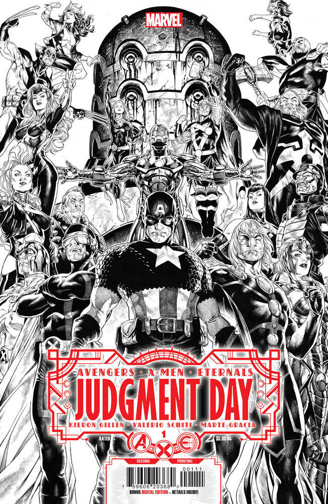 Axe Judgment Day #1 (Of 6) 2ND Printing Brooks Variant