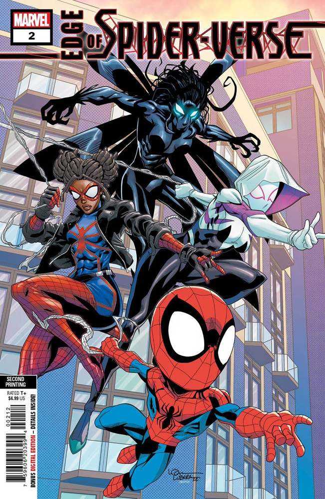 Edge Of Spider-Verse #2 (Of 5) 2ND Printing Lubera Variant