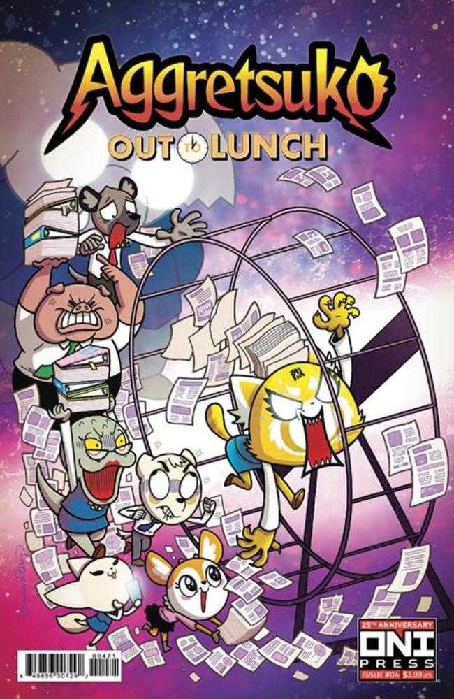 Aggretsuko Out To Lunch #4 (Of 4) Cover B Brenda Hickey Variant (Mature)