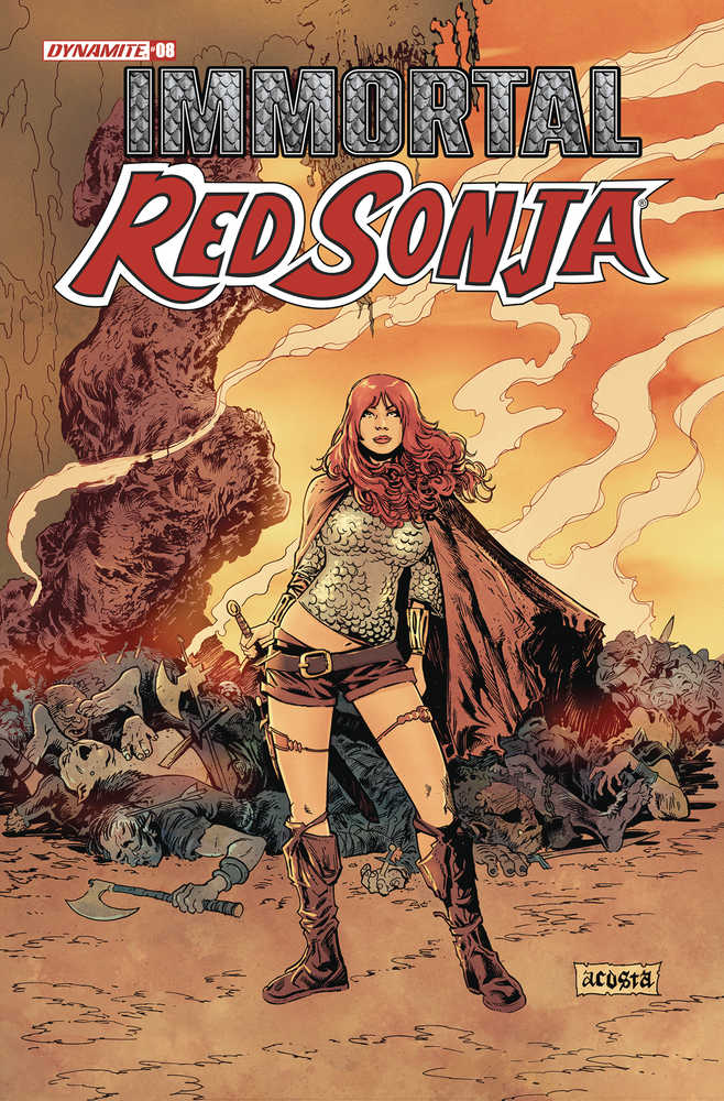 Immortal Red Sonja #8 Cover B Acosta