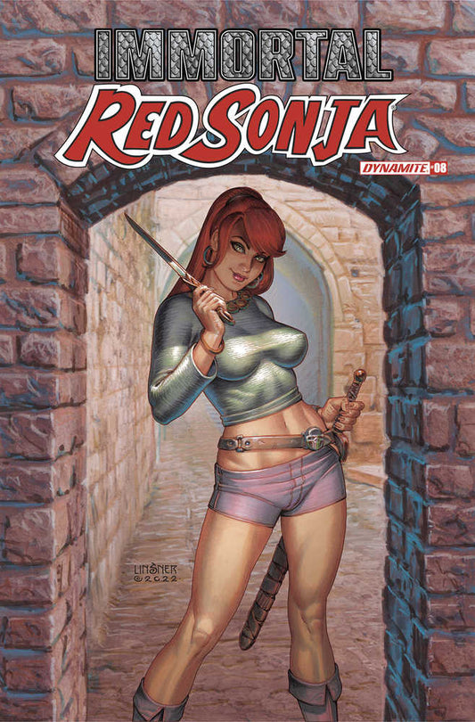 Immortal Red Sonja #8 Cover C Linsner