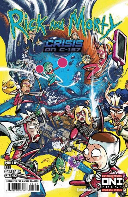 Rick And Morty Crisis On C 137 #4 (Of 4) Cover A Ryan Lee (Mature)