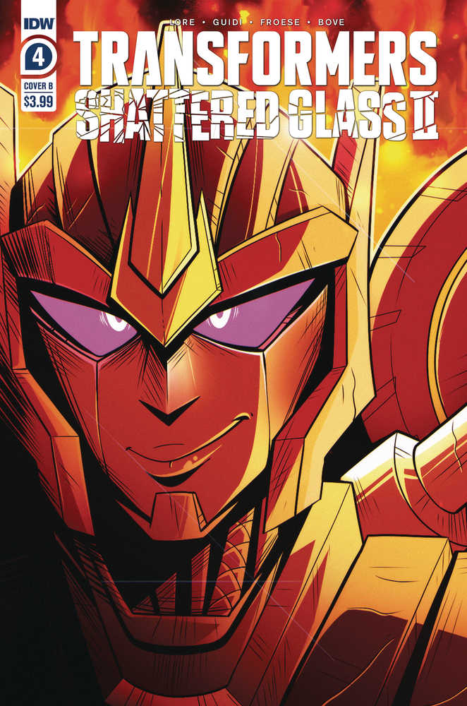 Transformers Shattered Glass II #4 Cover B Phillips