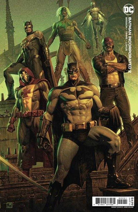 Batman Incorporated #2 Cover B Jorge Molina Card Stock Variant