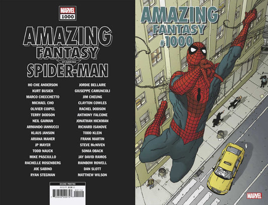 Amazing Fantasy #1000 2ND Printing Mcniven Variant