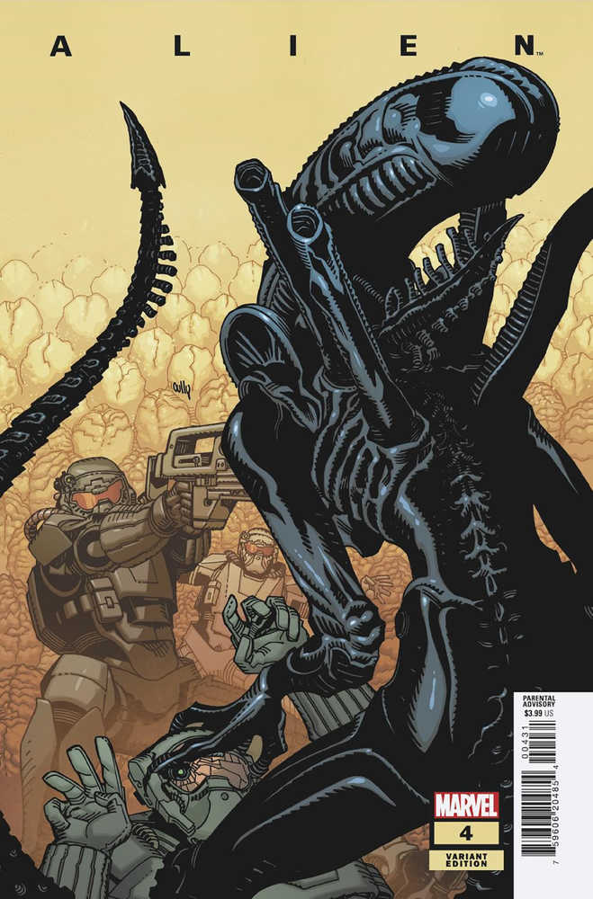 Alien #4 Hamner Variant